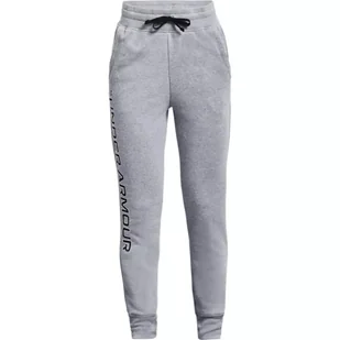 Spodnie dresowe dziewczęce Under Armour Rival Fleece Joggers - Odzież sportowa dziecięca - miniaturka - grafika 1