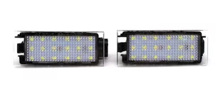 Nissan, Renault, Mercedes, Fiat, Smart, Dacia lampki rejestracji LED 2szt - Oświetlenie samochodowe - akcesoria - miniaturka - grafika 1