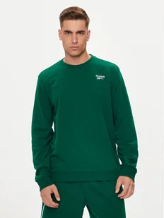 Reebok Bluza Identlty Logo 100200315 Zielony Regular Fit - Bluzy męskie - miniaturka - grafika 1