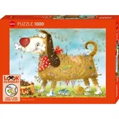 Puzzle - LOOK CLOSELY!-PIES, 1000EL. - miniaturka - grafika 1