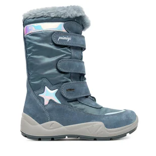 Śniegowce Primigi Winger Gtx GORE-TEX 8881622 D Niebieski - Buty dla dziewczynek - miniaturka - grafika 1