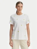 Koszulki i topy damskie - ONLY T-Shirt Ketty 15288473 Biały Regular Fit - miniaturka - grafika 1