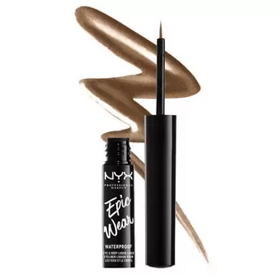 NYX Professional Makeup Epic Wear Metallic Liquid Liner Brown Metal - Eyelinery - miniaturka - grafika 2