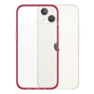 Etui i futerały do telefonów - PanzerGlass Obudowa dla telefonów komórkowych ClearCaseColor na Apple iPhone 13 0335) Czerwony/przezroczysty - miniaturka - grafika 1