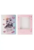 Notesy i bloczki - Notes holograficzny kotki 19x13,5cm - miniaturka - grafika 1