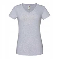 Koszulki i topy damskie - Koszulka Damska Iconic V-Neck Heather Grey r. XL - miniaturka - grafika 1