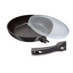 Berlinger Haus Lumarko Patelnia Granitowa 28cm Bh-6913 Carbon Pro BH-6913 Kinghoff - Patelnie - miniaturka - grafika 1