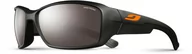 Okulary przeciwsłoneczne - Julbo Whoops Spectron 4 Okulary przeciwsłoneczne, matt black-brown flash silver 2020 Okulary J4001214 - miniaturka - grafika 1