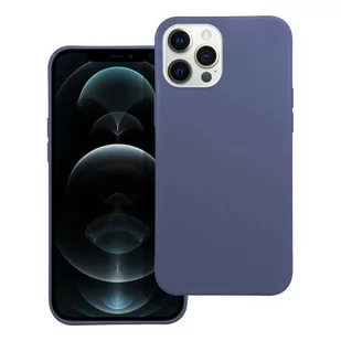 OEM Futerał matt do iphone 12 pro max niebieski - Etui i futerały do telefonów - miniaturka - grafika 1