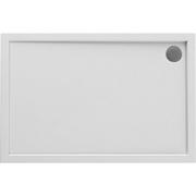 Brodziki prysznicowe - Oltens Superior 15004000 140x80  akrylowy biały - miniaturka - grafika 1