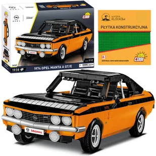 Cobi 24349 Samochód Opel Manta A Gt/e 1974 Auto 1938 El. - Klocki - miniaturka - grafika 1