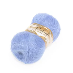 Włóczka Alize Angora Gold nr 40 niebieski - Pasmanteria - miniaturka - grafika 1