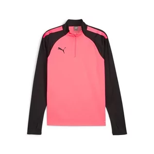 Bluzy męskie - PUMA Teamliga męska bluza z zamkiem 1/4 - grafika 1