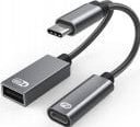 Adapter USB ProXtend USB-C to USB-C PD and USB-A