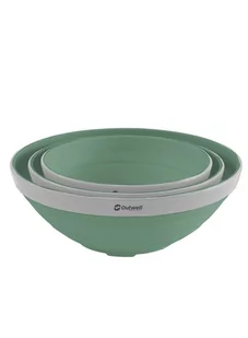 Zestaw 3 misek Outwell Collaps Bowl Set - shadow green - Kuchnia turystyczne i akcesoria - miniaturka - grafika 2