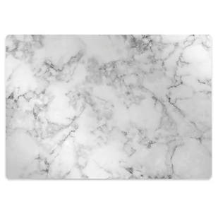 Podkładka pod krzesło Biały marmur 140x100 cm - Podnóżki, podpórki, podkładki - miniaturka - grafika 1