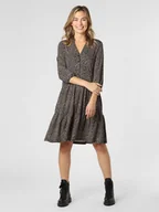 Sukienki - Robe Légère - Sukienka damska, czarny|wielokolorowy - miniaturka - grafika 1