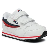 Sneakersy damskie - Fila Sneakersy Orbit Velcro Infants 1011080.98F White/Dress Blue - miniaturka - grafika 1
