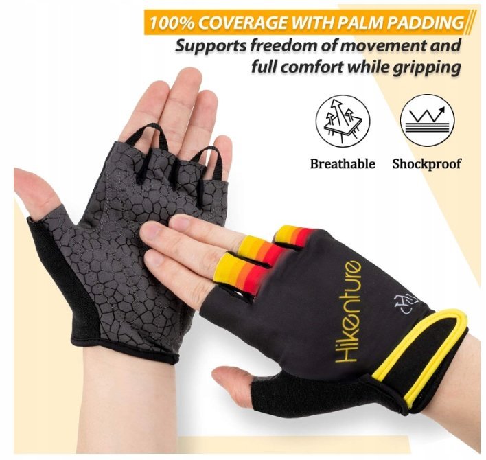 Rękawiczki rowerowe HIKENTURE XL wielokolorowy