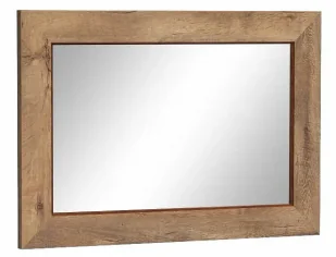 Lustro Na Ścianę 70X100 Dąb Lefkas N3-N96 - Lustra - miniaturka - grafika 1