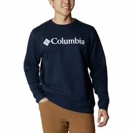 Bluzy sportowe męskie - Męska bluza Columbia Trek™ Crew Rozmiar: M / Kolor: czarny/biały - miniaturka - grafika 1