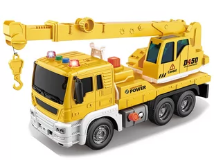 Ciężarówka Dźwig Budowa 1:16 Ż - Zabawki zdalnie sterowane - miniaturka - grafika 1