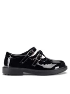 Buty dla dziewczynek - Nelli Blu Półbuty CS6511-02 Czarny - miniaturka - grafika 1