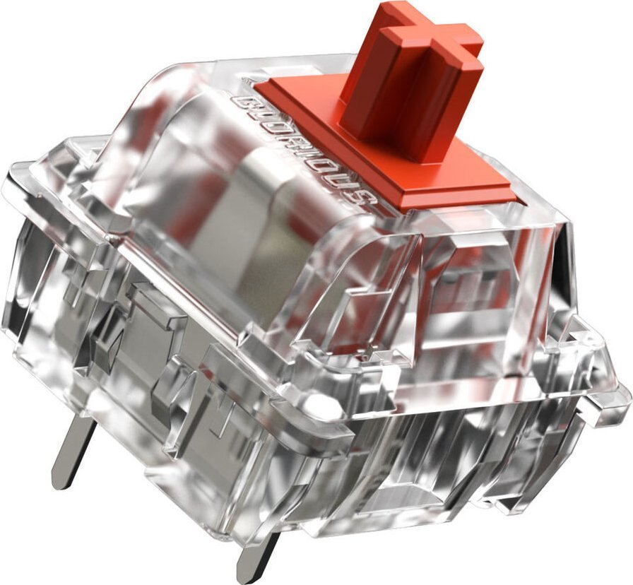 Glorious Glorious Fox Heavy Switches, mechanisch, 5-Pin, linear, MX-Stem, 55g - lubed, 110 Stück