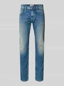 Spodnie męskie - Jeansy o kroju slim fit z 5 kieszeniami model ‘Anbass’ - miniaturka - grafika 1