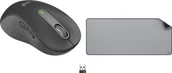 Myszki - Logitech M650 L Grafitowy Left 910-006239 + Studio Series - MID GREY 956-000052 - miniaturka - grafika 1