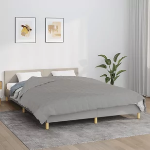 Vidaxl Koc Obciążeniowy, Szary, 200X225 Cm, 13 Kg, Tkanina - Koce - miniaturka - grafika 1