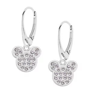 MYNESS Kolczyki z myszką miki z kryształkami Swarovski - Kolczyki - miniaturka - grafika 1