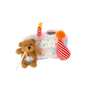 DINGO Zabawka pluszowa - Torcik 22 cm - Zabawki dla psów - miniaturka - grafika 1