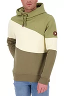 Swetry męskie - ALIFE and Kickin SteanAK A bluza z kapturem, męska bluza z kapturem, sweter, Stone, XL - miniaturka - grafika 1