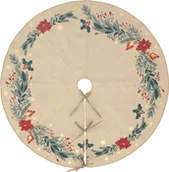 Ozdoby bożonarodzeniowe - Dekoracja świąteczna Fééric Lights and Christmas Dywanik pod choinkę POINSETTIA - miniaturka - grafika 1