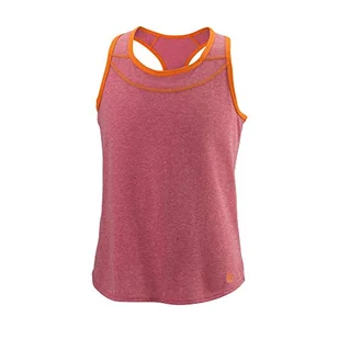 Wilson Tank Top, COMPETITION TANK II dziewczęcy top wielokolorowa Czerwony/pomarańczowy (granita/wschód słońca) M - Koszulki i topy damskie - miniaturka - grafika 1