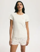 Piżamy damskie - Piżama damska DAISY Esotiq kremowy L - miniaturka - grafika 1