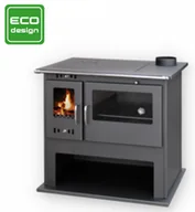 Kuchnie węglowe - Łazy Piec kominek wolnostojący kuchnia, angielka 10,5kW z piekarnikiem, bez płaszcza wodnego - spełnia anty-smogowy EkoProjekt 48280118 - miniaturka - grafika 1