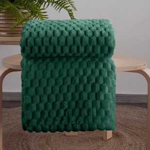 Koc 70 x 160 Flanelowy Design Cindy6 C.Zieleń - Koce - miniaturka - grafika 3