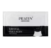 Maseczki do twarzy - PILATEN CRYSTAL COLLAGEN NECK MASK MASECZKA NA SZYJĘ 35G - miniaturka - grafika 1