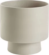 Wazony i flakony - Wazon Torch 31 cm beżowy - miniaturka - grafika 1