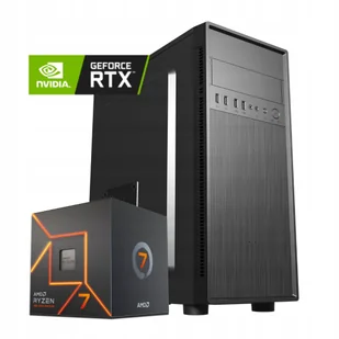 KOMPUTER DLA GRAFIKA RYZEN 7 RTX 5070 32GB 1TB - Zestawy komputerowe - miniaturka - grafika 1