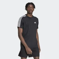 Koszulki sportowe męskie - Koszulka treningowa męska adidas Essentials 3-Stripes - miniaturka - grafika 1