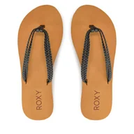 Klapki i japonki damskie - Japonki Roxy ARJL101169 Czarny - miniaturka - grafika 1