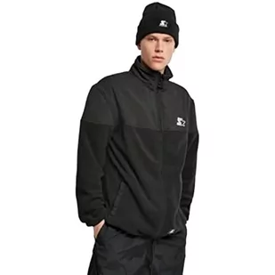 STARTER BLACK LABEL Męska kurtka polarowa, czarny, XXL - Kurtki męskie - miniaturka - grafika 1