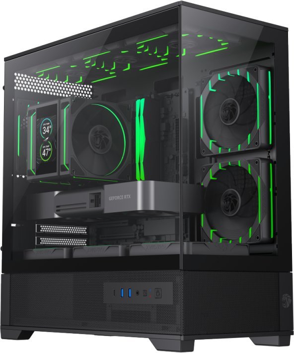 Obudowa GameMa Case VISTA 2 MB M-ATX