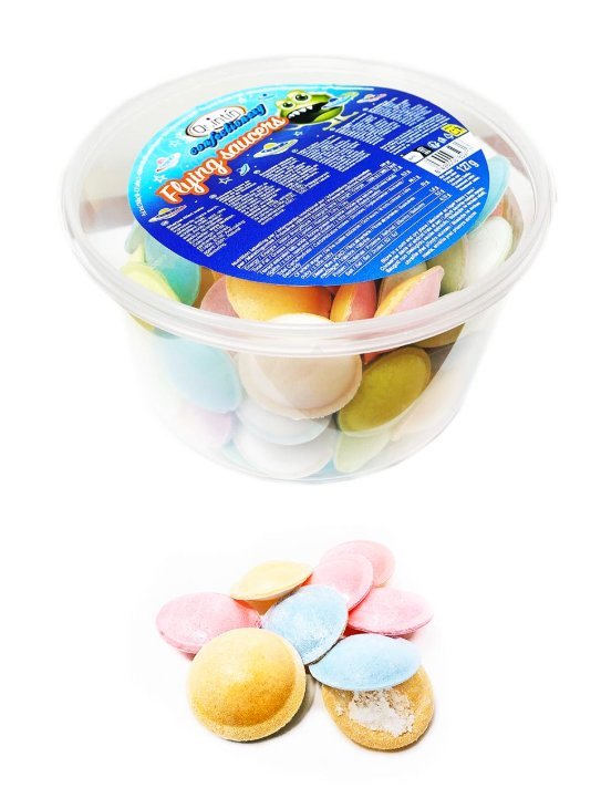 UFO papier wafle z proszkiem Opłatki 100szt 127g.