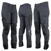 Odzież robocza - Spodnie męskie robocze Bojówki ochronne taktyczne Elastyczne Wytrzymałe 56 - miniaturka - grafika 1