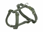 Szelki dla psów - Szelki dla psa Trixie Premium Kolor Zielony Oliwka XXS/XS - miniaturka - grafika 1