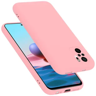 Etui ochronne Cadorabo do Xiaomi RedMi NOTE 10 4G / RedMi NOTE 10S w kolorze różowym Etui na telefon komórkowy Pokrowiec TPU Etui - Etui i futerały do telefonów - miniaturka - grafika 1
